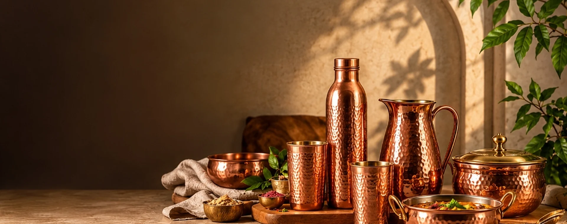 Handcrafted Luxury Copperware