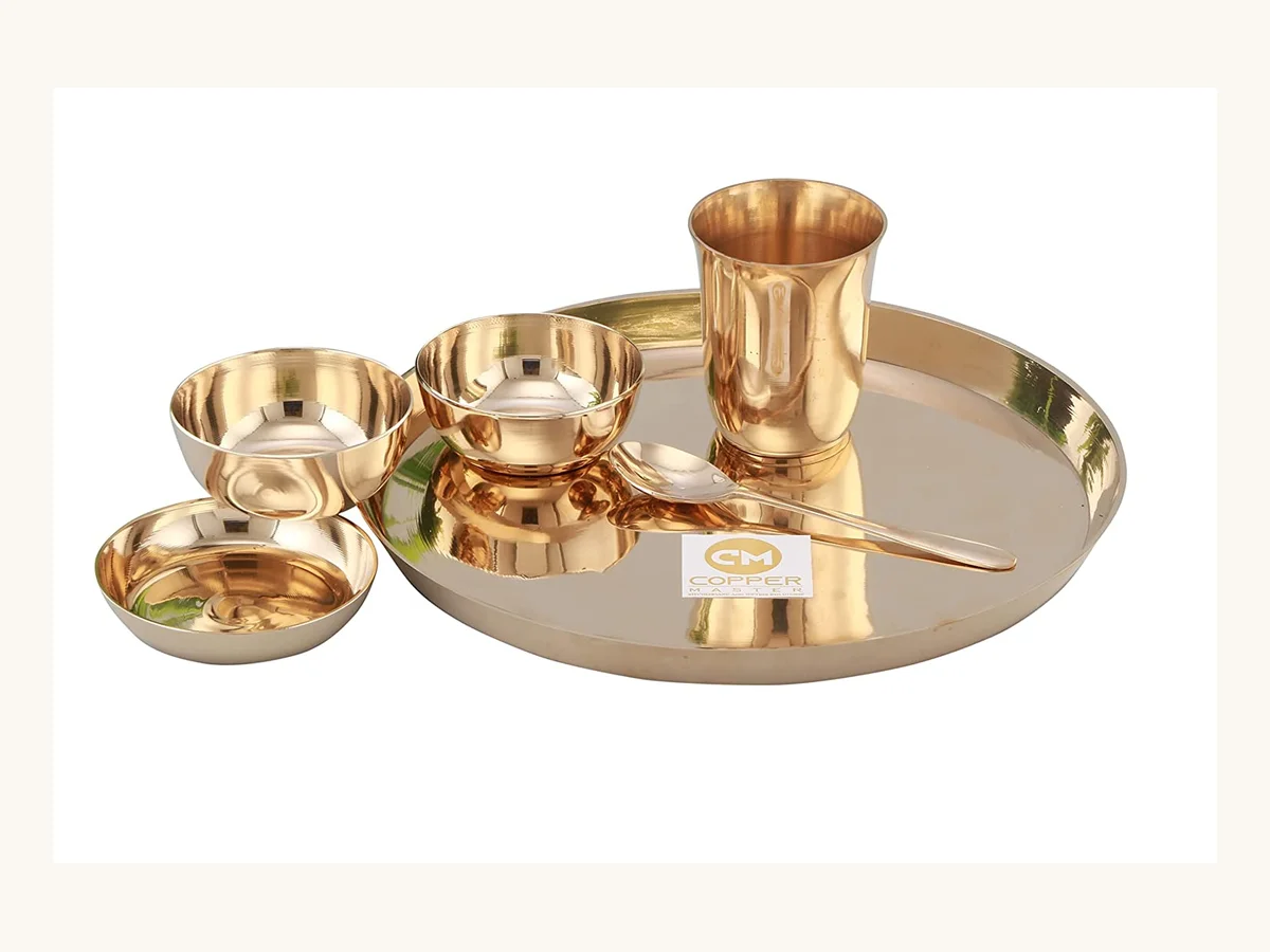 Authentic Handcrafted Kansa Dining Set
