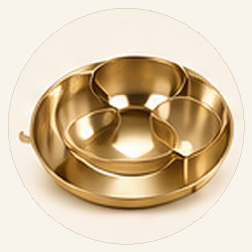Brass Thali