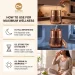 Copper Master 12 Litre Dual Texture Mandala Copper Matka Dispenser Dimensions 26x32 cm Capacity 12L Weight 1650g Technical Specifications