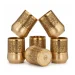 Pure Brass Royal Curved Hand-Engraved Water Tumbler