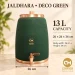Jaldhara 13 Litre Copper Dispenser Dimensions 26x26x34 cm and 2.1 kg Weight