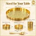 Goodluck Pure Brass Thali Set Dimensions Height Width 30 cm Thali Diameter