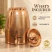Jaldhara Copper Dispenser Package Contents Fitted Tap and Removable Lid