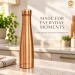 Mirror Gloss Polished Pure Copper Surface with Threaded Leak Proof Cap