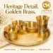 Heritage Pure Brass Thali Set, 6 Pieces (30 cm Plate) - 04_pt03_B0HM4WMDYN.webp