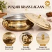 Traditional Punjabi Pure Brass Lagaan with Lid & Kalai Tin Lining (5 Litres) - Slide 4