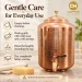 Sheetal Copper Water Dispenser Lemon Salt Restorative Cleaning