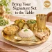 Signature Pure Brass Thali Set, 6 Pieces (30 cm Plate) - 05_pt04_B0HM4YM6GZ.webp