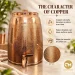 Pure Copper Natural Patina Oxidation and Purity Guarantee
