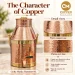 Pure Copper Natural Patina Oxidation and Purity Guarantee