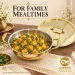 Pure Brass Cooking Kadhai with Lid & Kalai Tin Lining - Slide 7