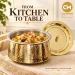 Authentic Pure Brass Biryani Handi with Lid & Kalai Tin Lining (2 Litres) - Slide 8