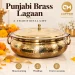Traditional Punjabi Pure Brass Lagaan with Lid & Kalai Tin Lining (5 Litres) - Slide 8