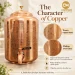 Pure Copper Natural Patina Oxidation and Purity Guarantee