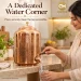 Sheetal Pure Copper Water Dispenser in Modern Kitchen Dining Setting