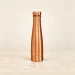 1L Pure Copper Water Bottle Minimalist Mirror Gloss Rugby Centered Hero View