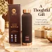 Copper Master Handcrafted Copper Bottle Deco Brown 1L Gift Box 1600