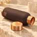 Copper Master Handcrafted Copper Bottle Deco Brown 1L Neck Detail 1600