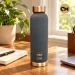 Copper Master Handcrafted Copper Bottle Deco Grey 1L Hero 1600