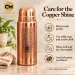 Copper Master Handcrafted Copper Thermus Jar Carved 2L Countertop 1600