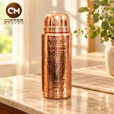 Copper Master Handcrafted Copper Thermus Jar Hammered 2L Hero 1600