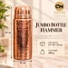 Copper Master Handcrafted Copper Thermus Jar Hammered 2L Specs 1600