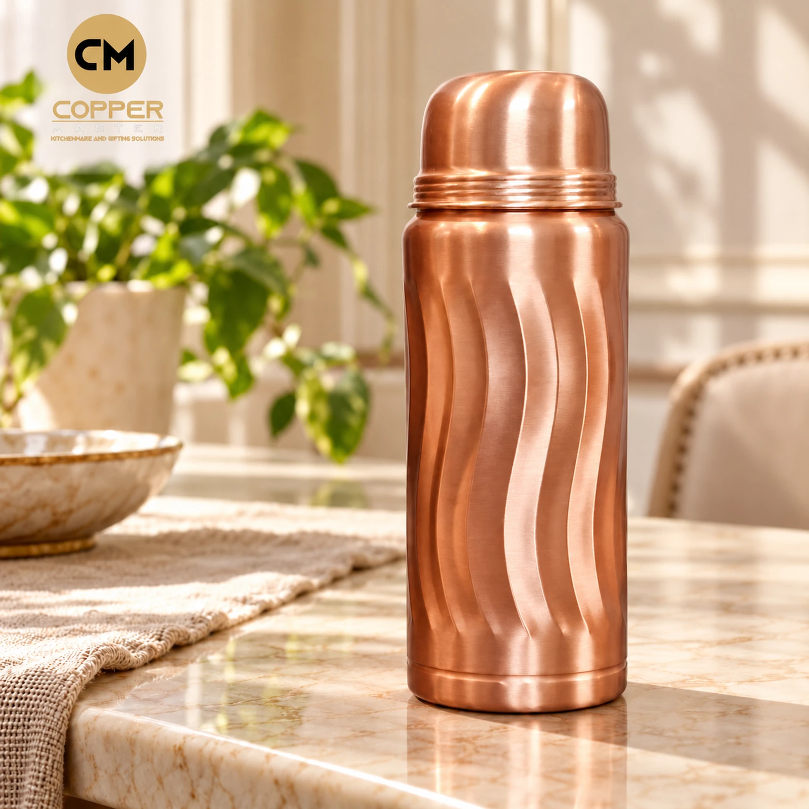 Copper Thermus Jar Salayi 2L Hero 1600 Copper Master Handcrafted Copper Thermus Jar Salayi 2L Hero 1600