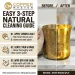 Easy 3-Step Natural Cleaning Guide for Pure Brass Tumblers