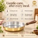 Copper Master Handcrafted Pure Brass Kalai Frying Pan Care Guide 1600