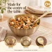 Copper Master Handcrafted Pure Bronze Serving Bowl Spoon Whatsapp Lifestyle 1600